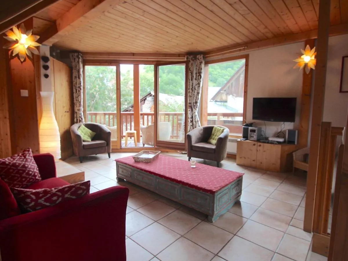 Chalet 4 Pieces 8 Pers. Avec Balcon, Terrasse Et Parking - Fr-1-263-517 Valloire
