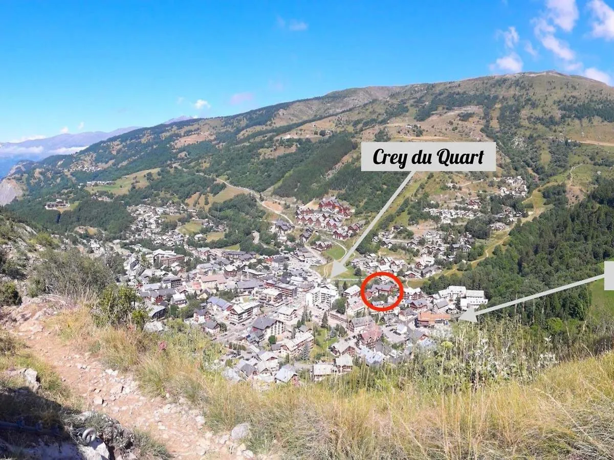 Chalet 4 Pieces 8 Pers. Avec Balcon, Terrasse Et Parking - Fr-1-263-517 Valloire 0*,